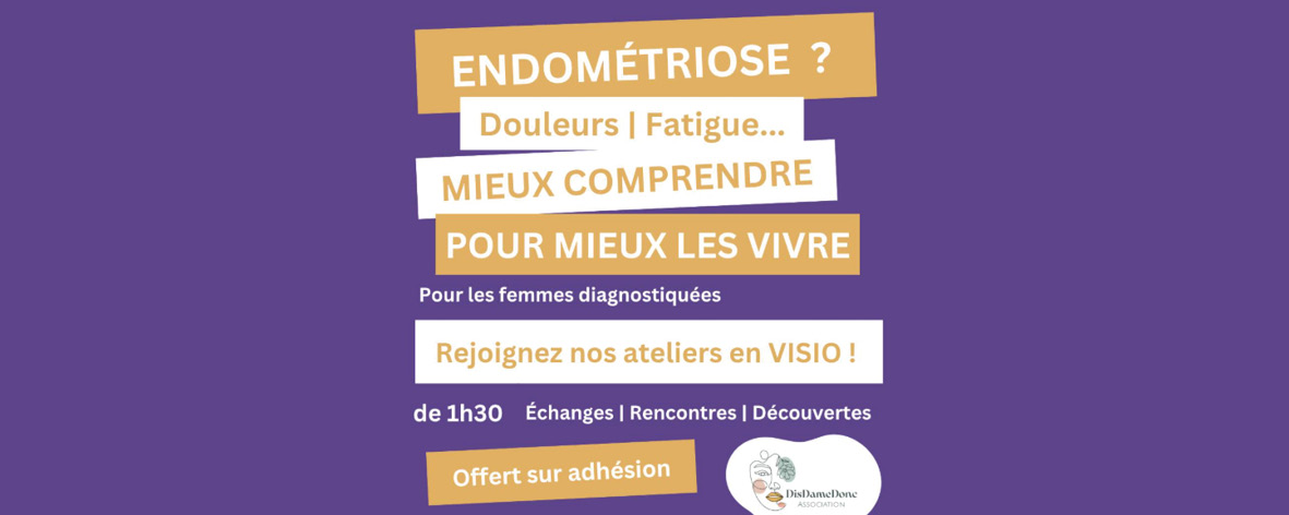 You are currently viewing Participez à des visioconférences sur l’endométriose