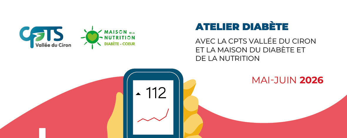 You are currently viewing Des ateliers diabète en mai et juin sur le secteur de Bazas
