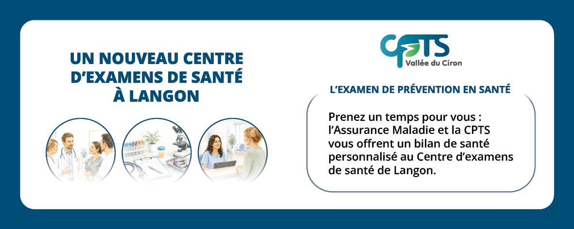 You are currently viewing Un nouveau Centre d&rsquo;Examens Santé à Langon
