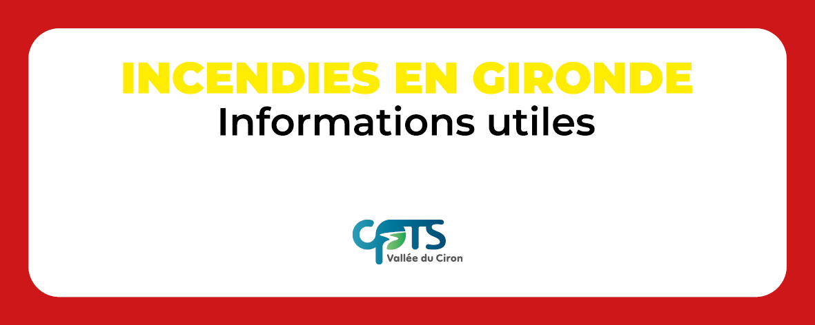 Lire la suite à propos de l’article Incendies en Gironde : Informations pour les Professionnels de santé volontaires